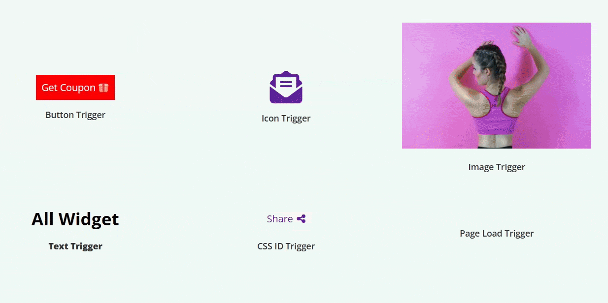 Demonstration of modal popup block for WordPress block editor