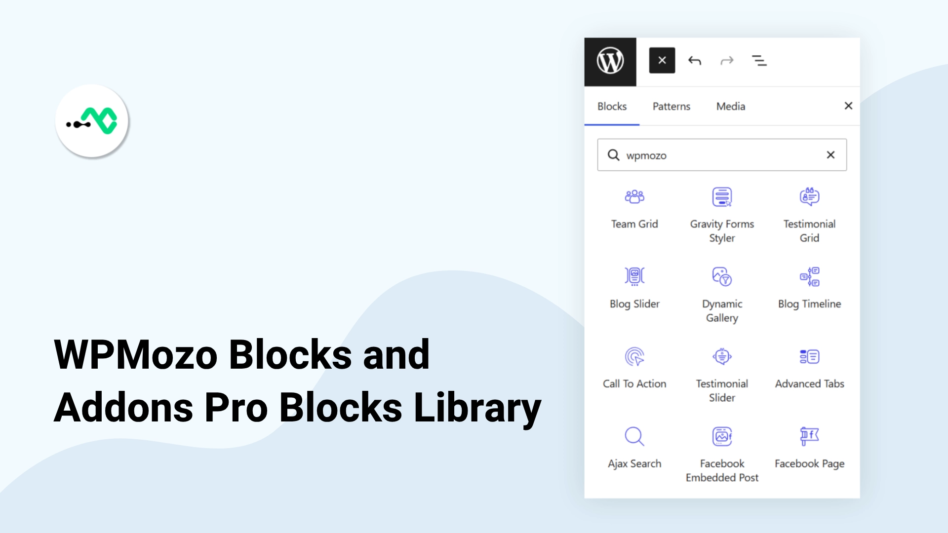 What is in WPMozo Blocks and Addons Pro: every new Gutenberg block explained