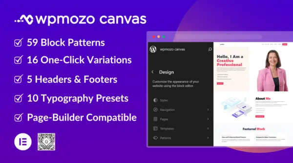WPMozo Canvas product featured image